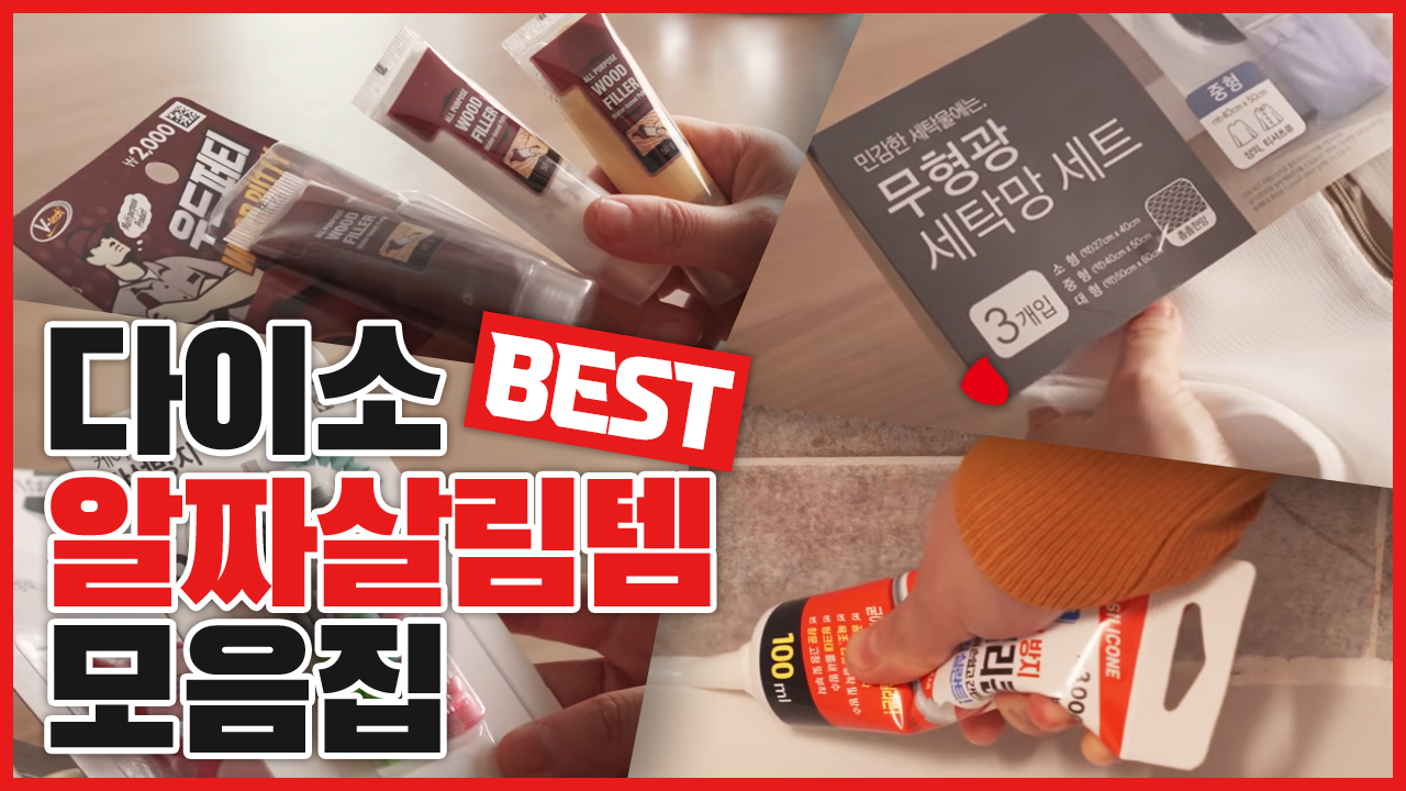 다이소 알짜 살림템 모음 BEST