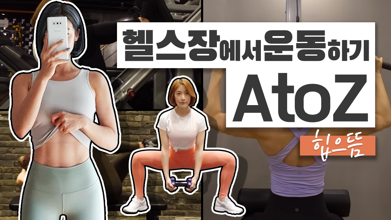 헬스장에서 운동하기 A to Z