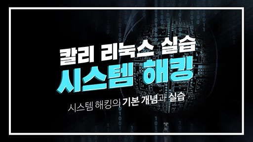 시스템 해킹 강좌 (System Hacking Tutorial)