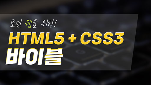 모던 웹을 위한 HTML5 + CSS3 바이블
